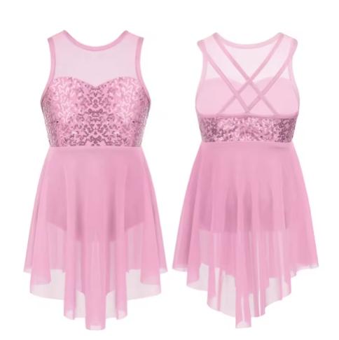 Strój Sukienka Body Sukienka Tutu Do Tańca 122 Nr 2295