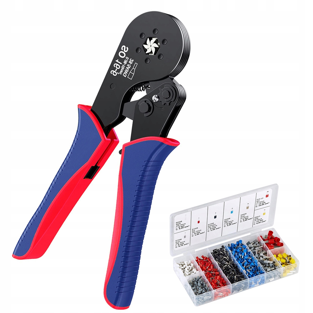 0,08 mm² 16 mm² Pražské Pouzdro Kabelů Konektorů Pouzdra Kabelů +1200 ks