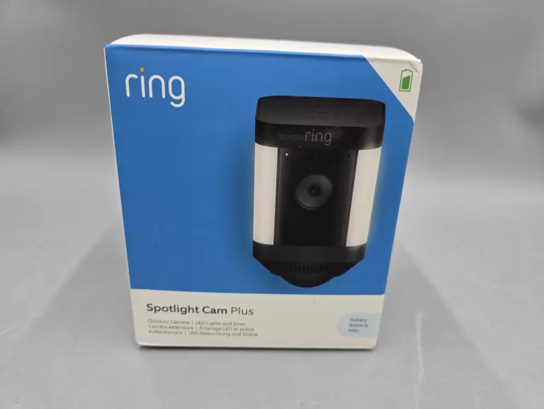 KAMERA BEZPIECZEŃSTWA RING SPOTLIGHT CAM PLUS KOMPLET NO