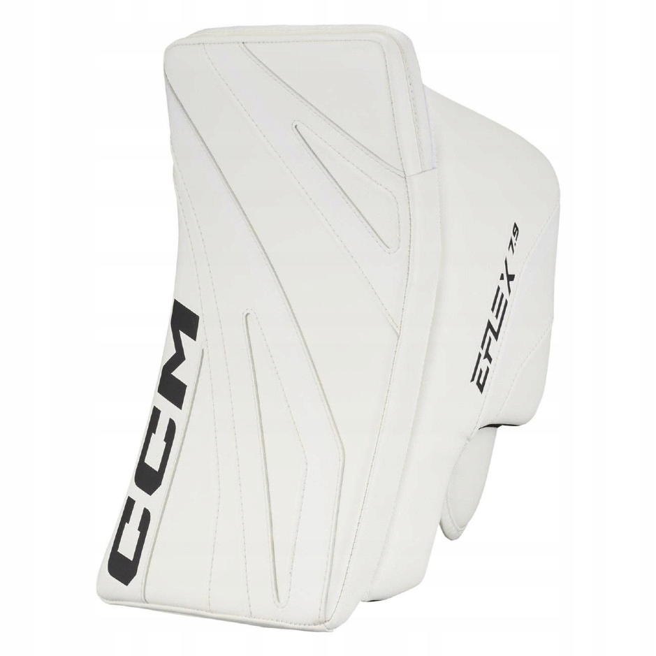 CCM Vyrážečka CCM Eflex 7.9 Int, bílá, Intermediate, Klasický gard