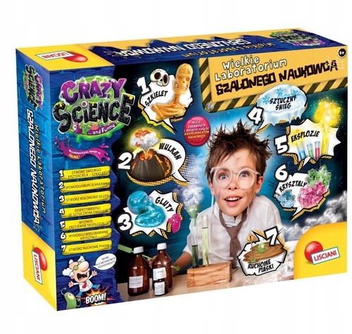 

Crazy Science Wielkie laboratorium szalonego nauko