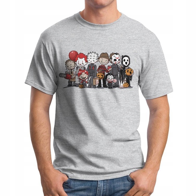 

Koszulka T-Shirt Halloween Piła Krzyk Chucky L