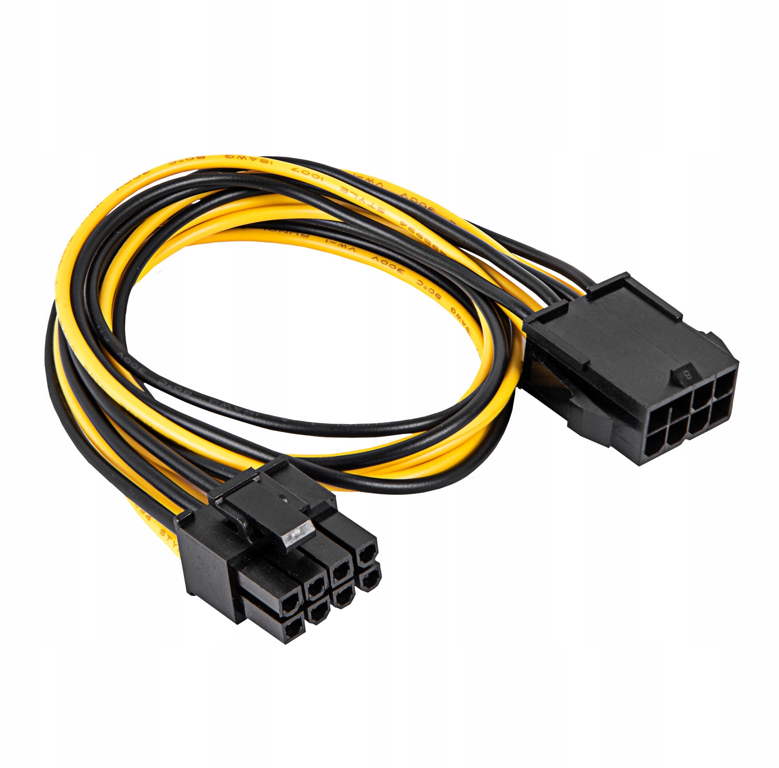 Akyga Kabel adapter Pci-e 6+2(8-pin)-PCI-Express 8-pin do karty graficznej