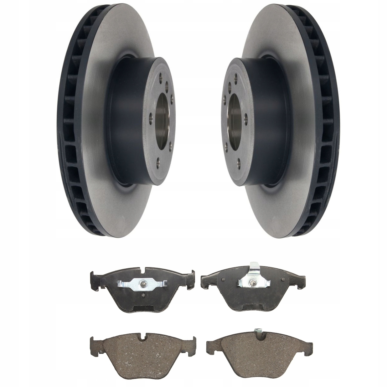 Диски колодки передние BMW E60 E61 324 мм вентилируемые