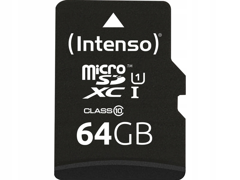 Karta pamięci INTENSO microSDXC UHS-I 64GB Premium
