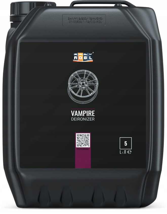 ADBL VAMPIRE GĘSTY ŚRODEK DO CZYSZCZENIA FELG 5 l Pojemność opakowania 5000 ml