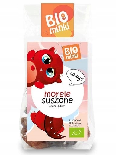 7 x Biominki Sušené meruňky Bio 100 g