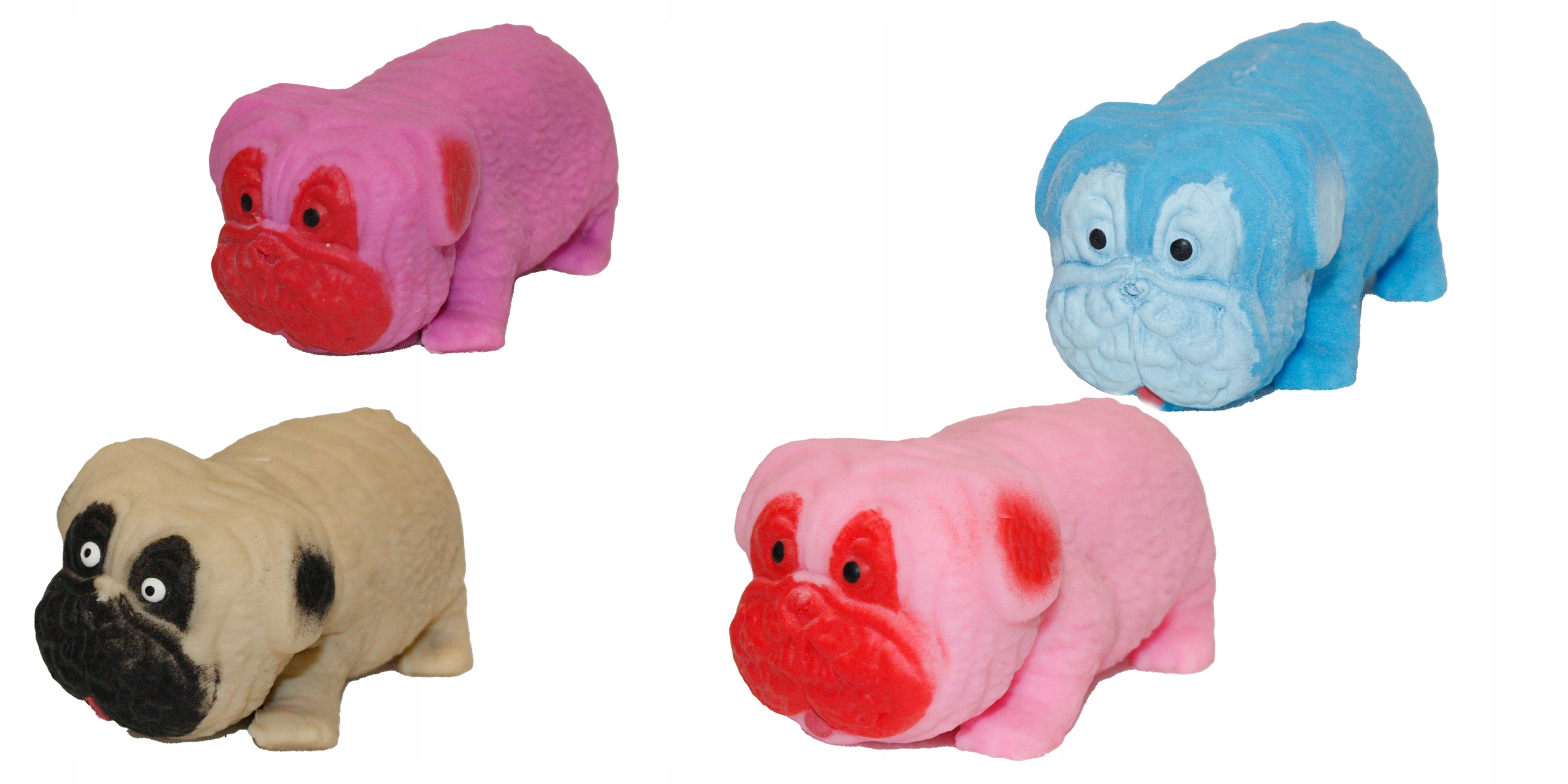 GNIOTEK PIESEK ANTYSTRESOWY BULDOG 8cm E1253 EMAJ Materiał inny