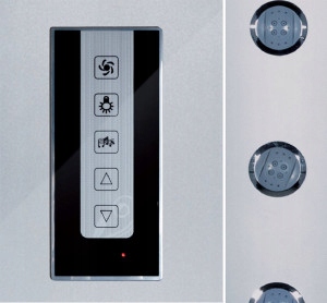 Kabina Kerra Lisa 90 BL hydromasaż brodzik 90x90 EAN (GTIN) 5907548109811