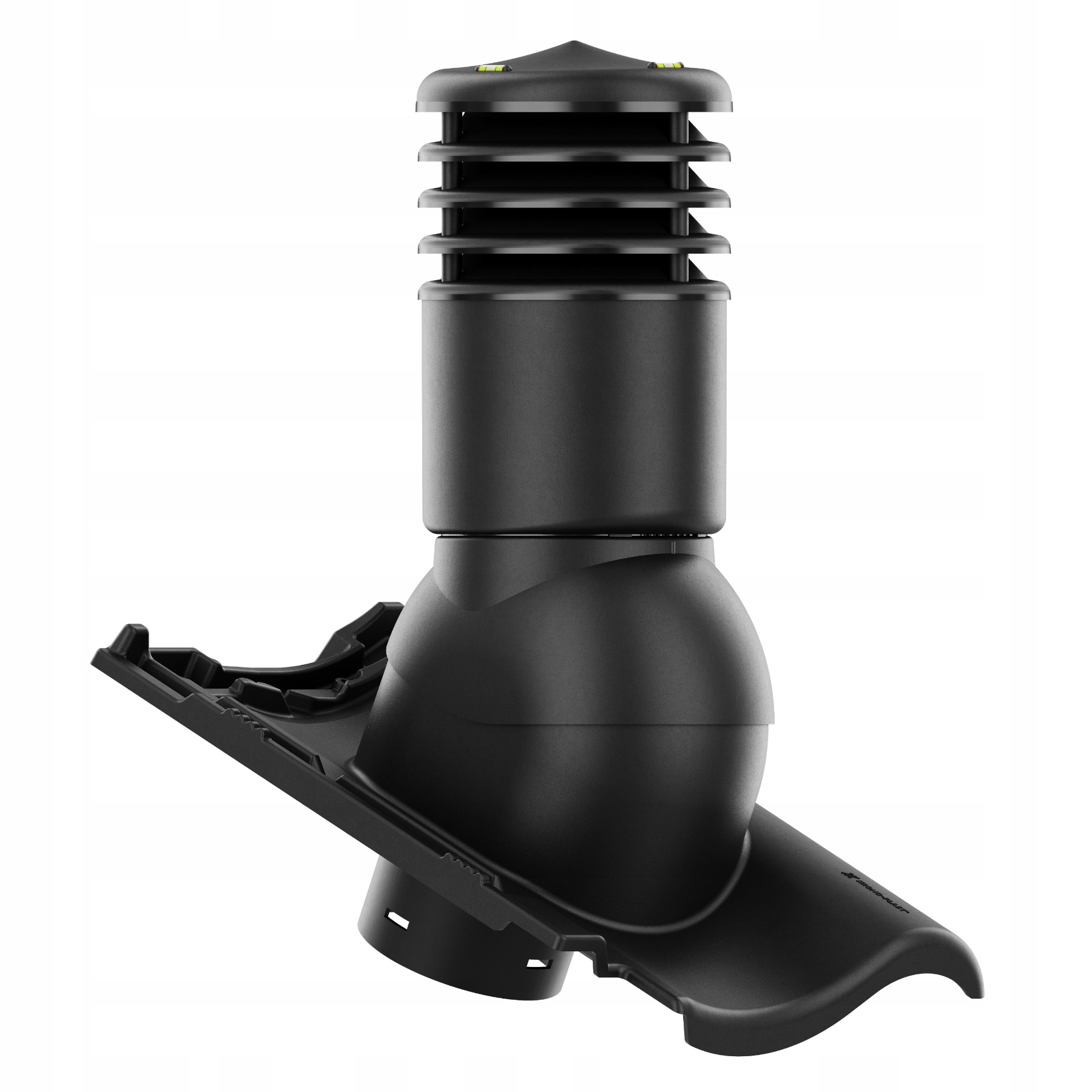 větrací komín Izolovaný Smart fi150 Roben Milano Černý Mat