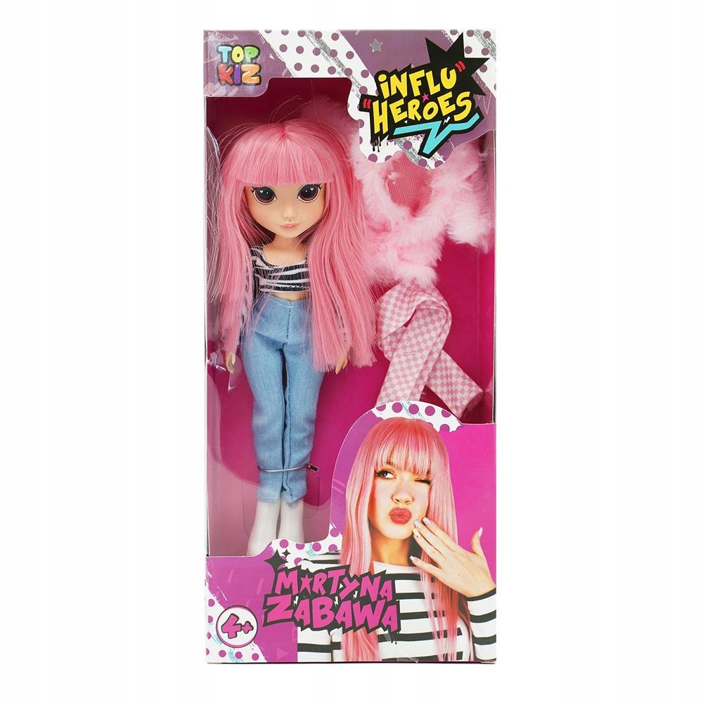 

Influ Heroes Lalka Martyna Zabawa + Dodatki