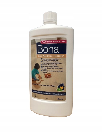 BONA OIL WOOD REFRESHER - ŚRODEK DO KONSERWACJI PODŁÓG OLEJOWANYCH - 1L