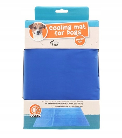 Levně Chladící podložka pro psa kočku XXL 60 x 80 cm Pelíšek léto