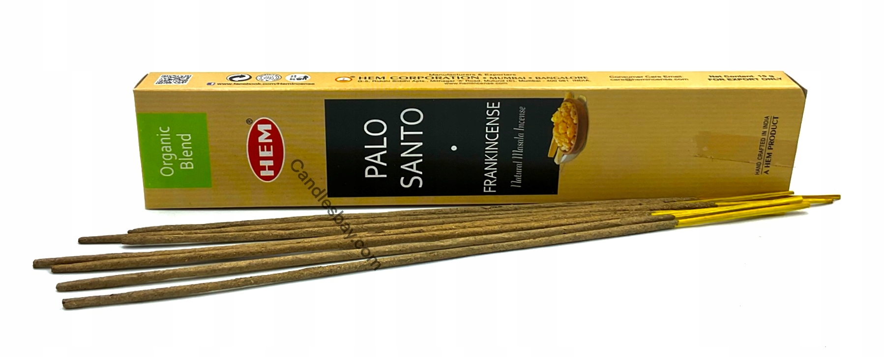 

Kadzidełka naturalne Hem Palo Santo Frankincense