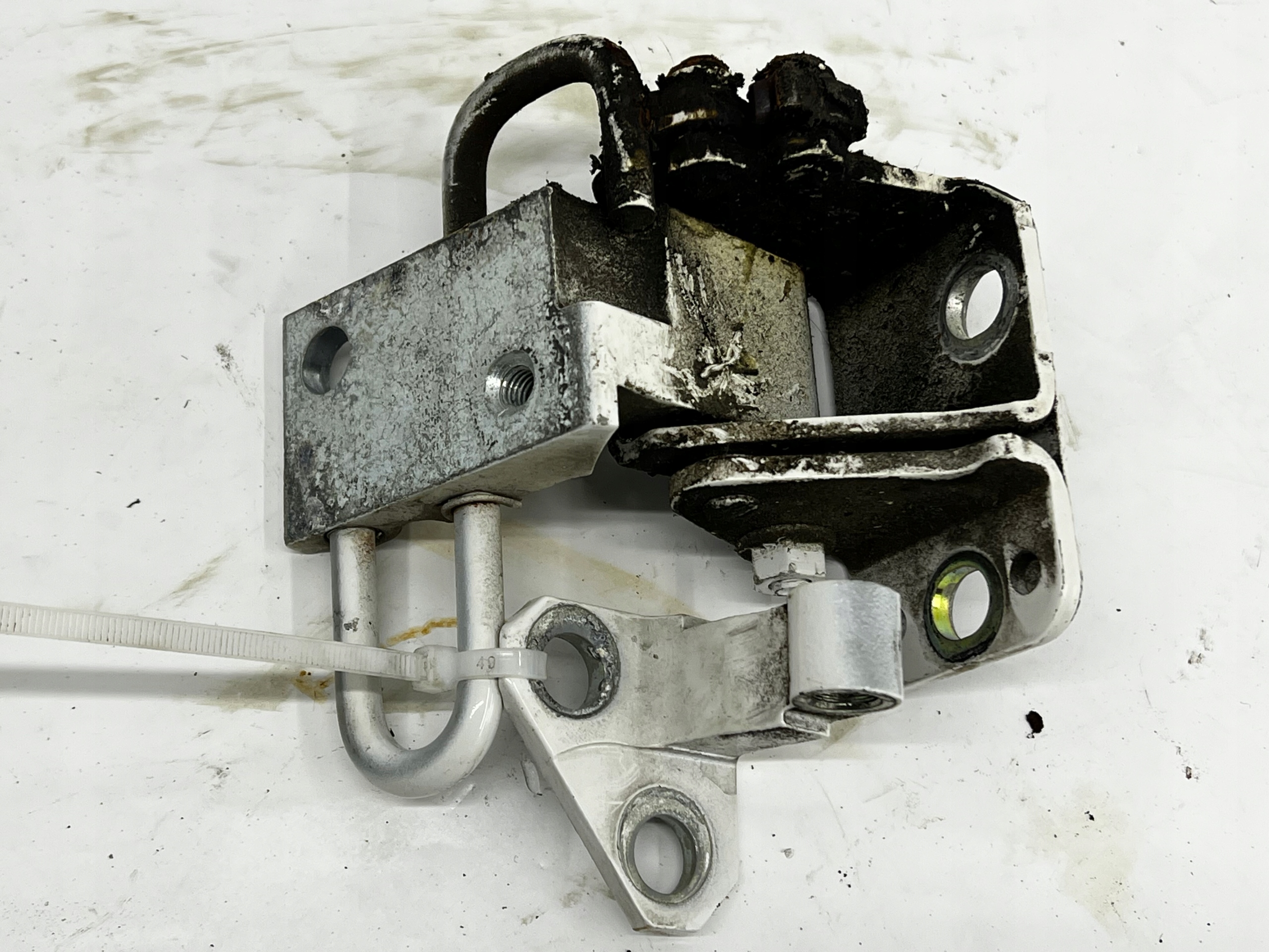 VW PASSAT B7 hinge door DOL + GORA left rear part rear LB9A