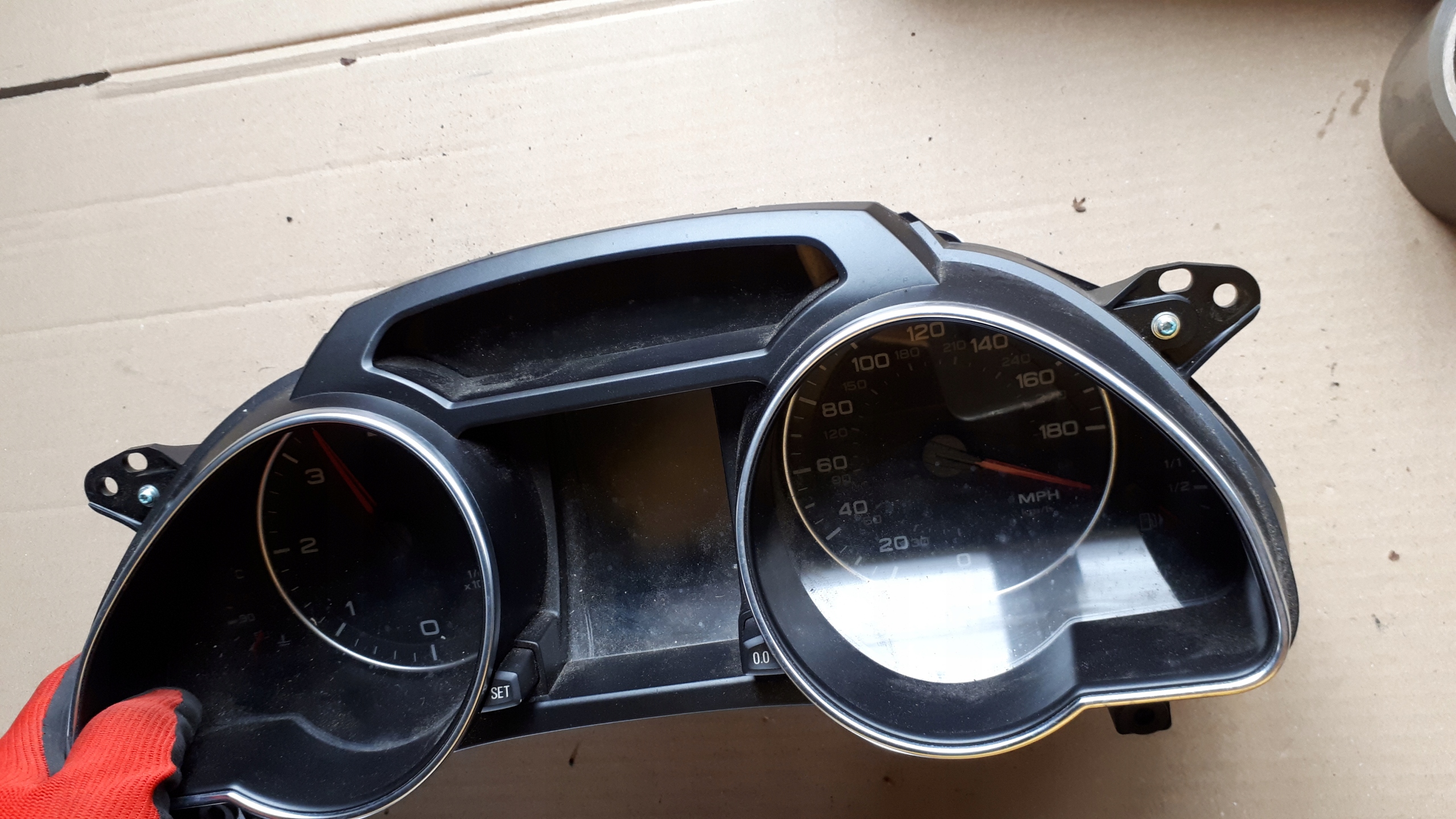 A5 8T dials clock 3.0 TDI 8T0920981K ANGLIK