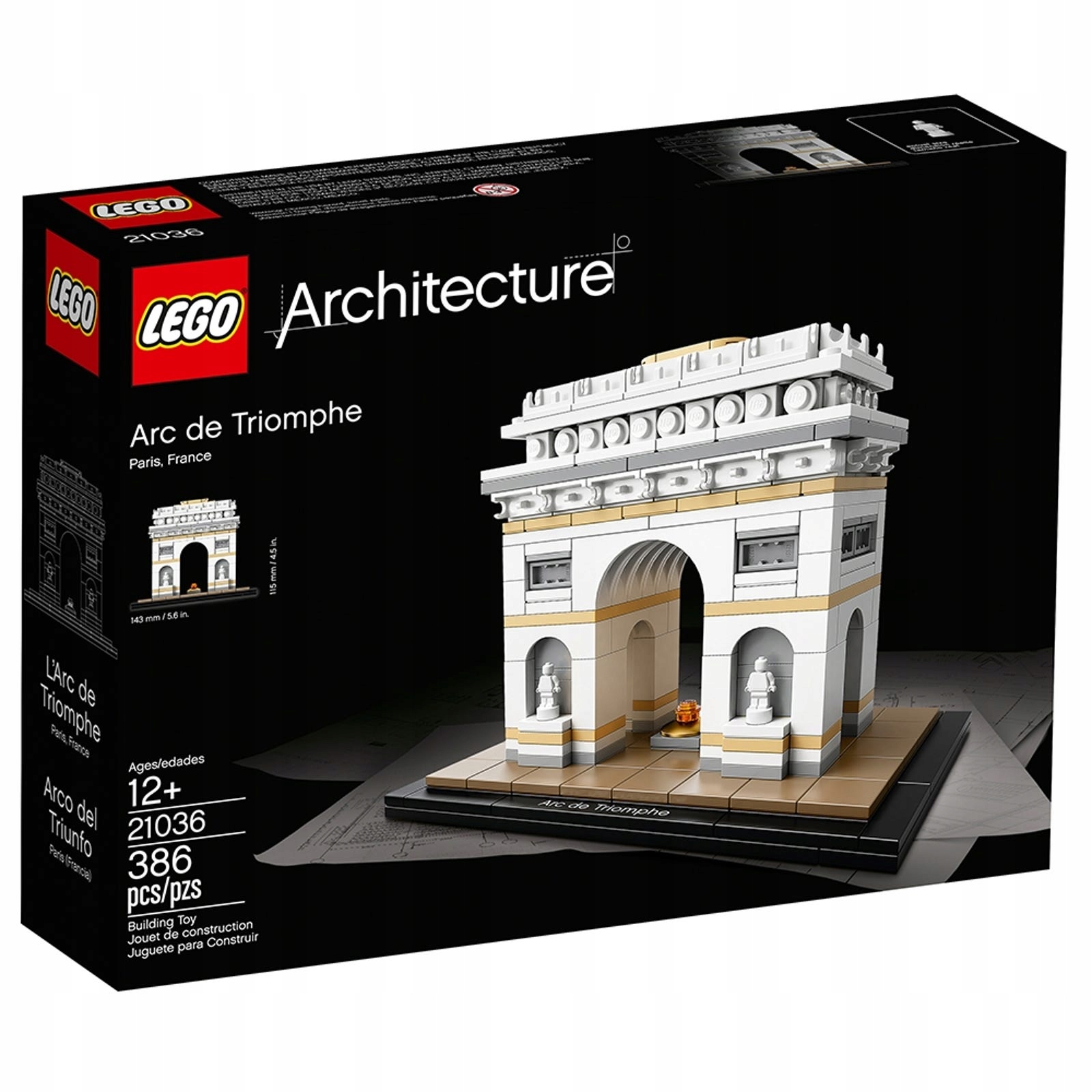Lego Architecture 21036 Vítězný oblouk