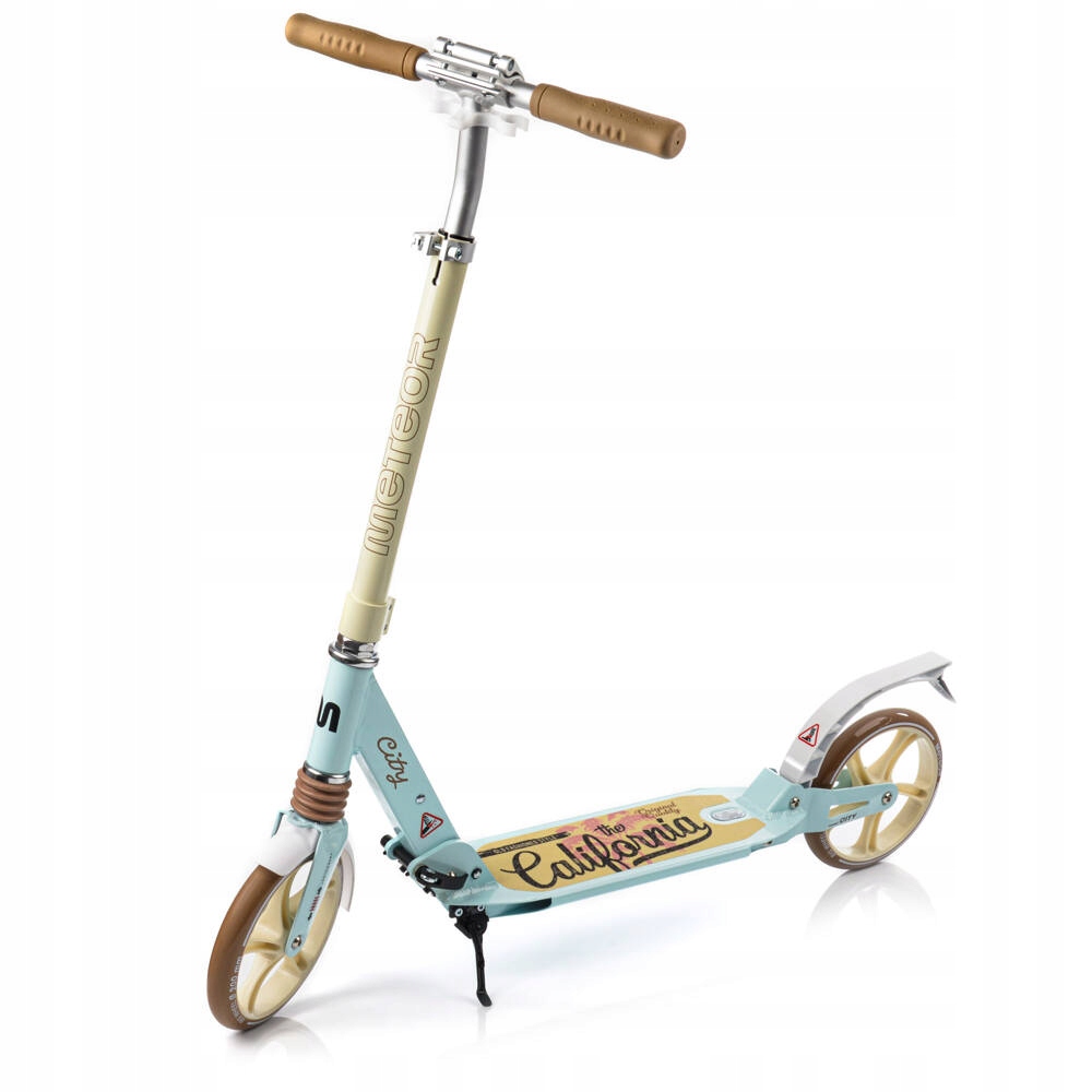Hulajnoga duża klasyczna dla dzieci składana koła 200 mm Meteor California