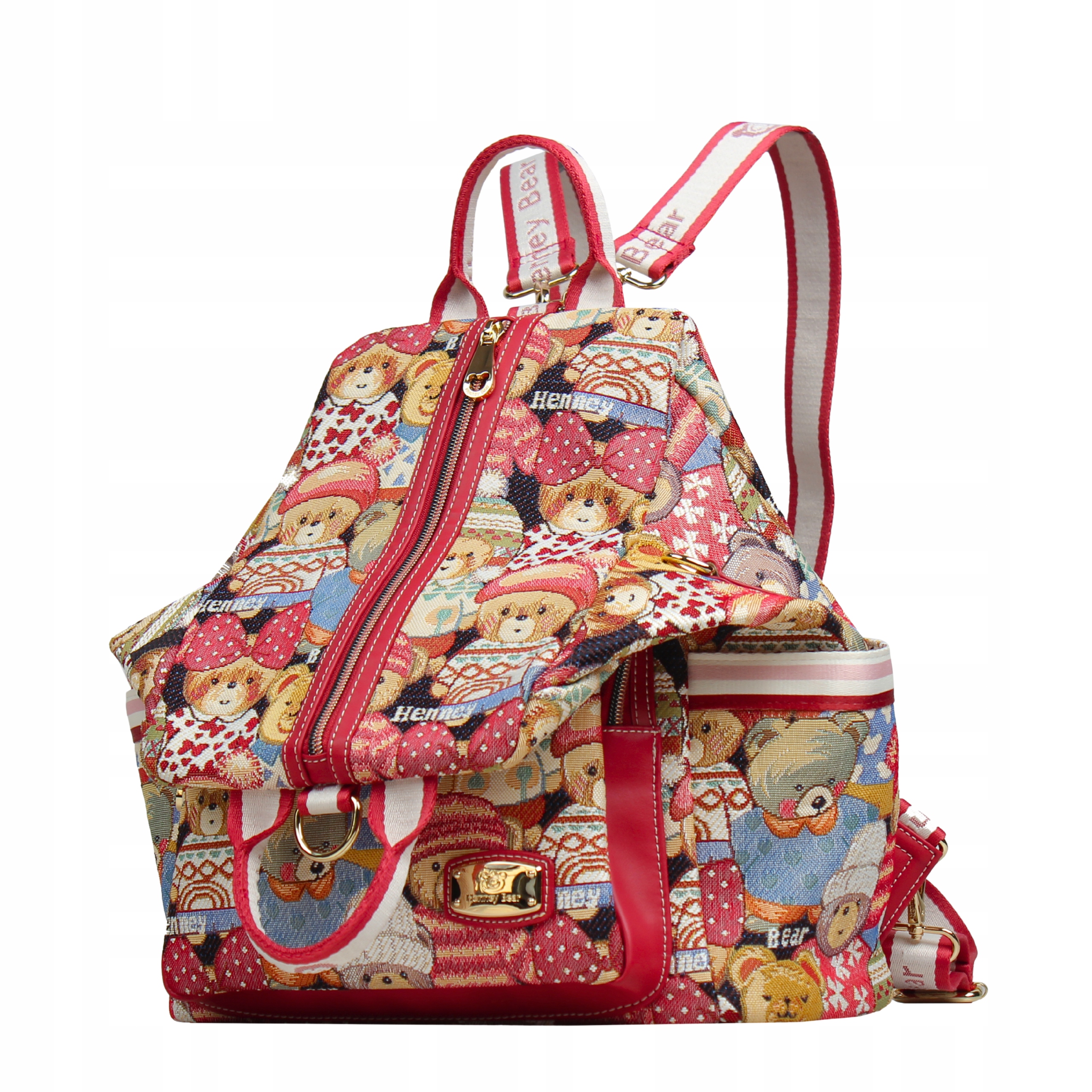 Batoh Dámská Kabelka A4 Elegantní Přes Rameno Henney Bear