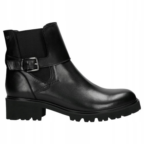 

Buty Wojas Botki damskie skóra czarne r. 38