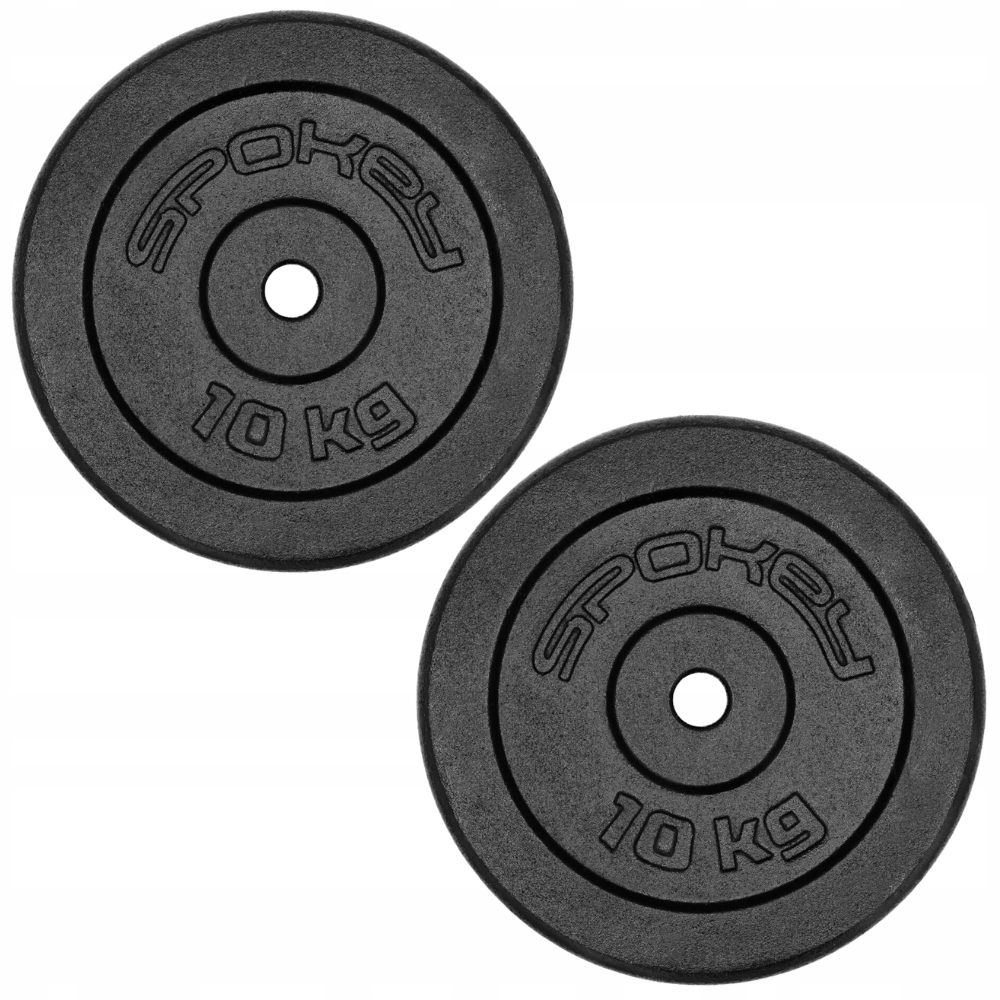 Sada 2 x Závaží zátěžový talíř na Osa činku pro cvičení 10 kg