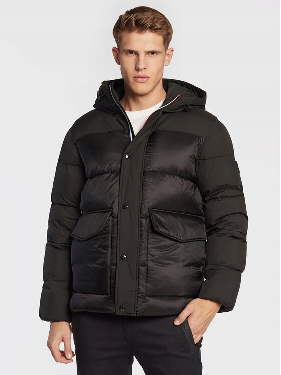 Péřová prošívaná bunda regular fit Tommy Hilfiger XXL