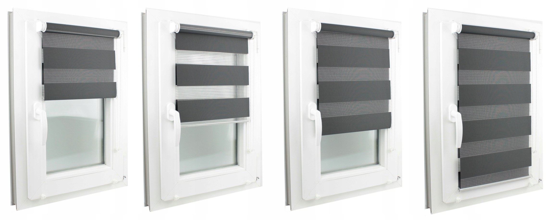 Roleta Dzień Noc Rolety Żaluzja NA WYMIAR 105X150 Długość 150 cm