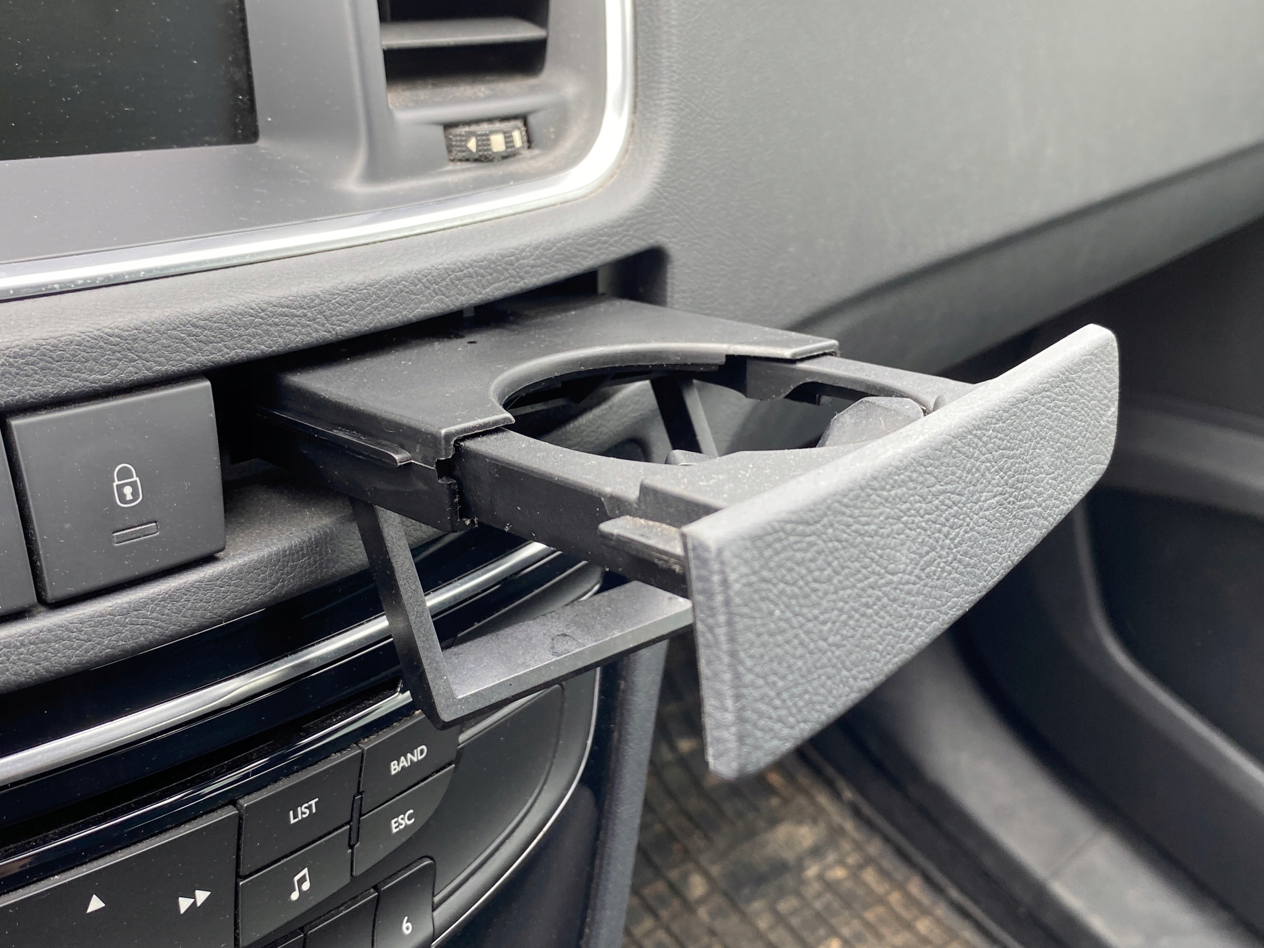 maniglia per KUBKI CUPHOLDER Peugeot 508 e 1 10-18
