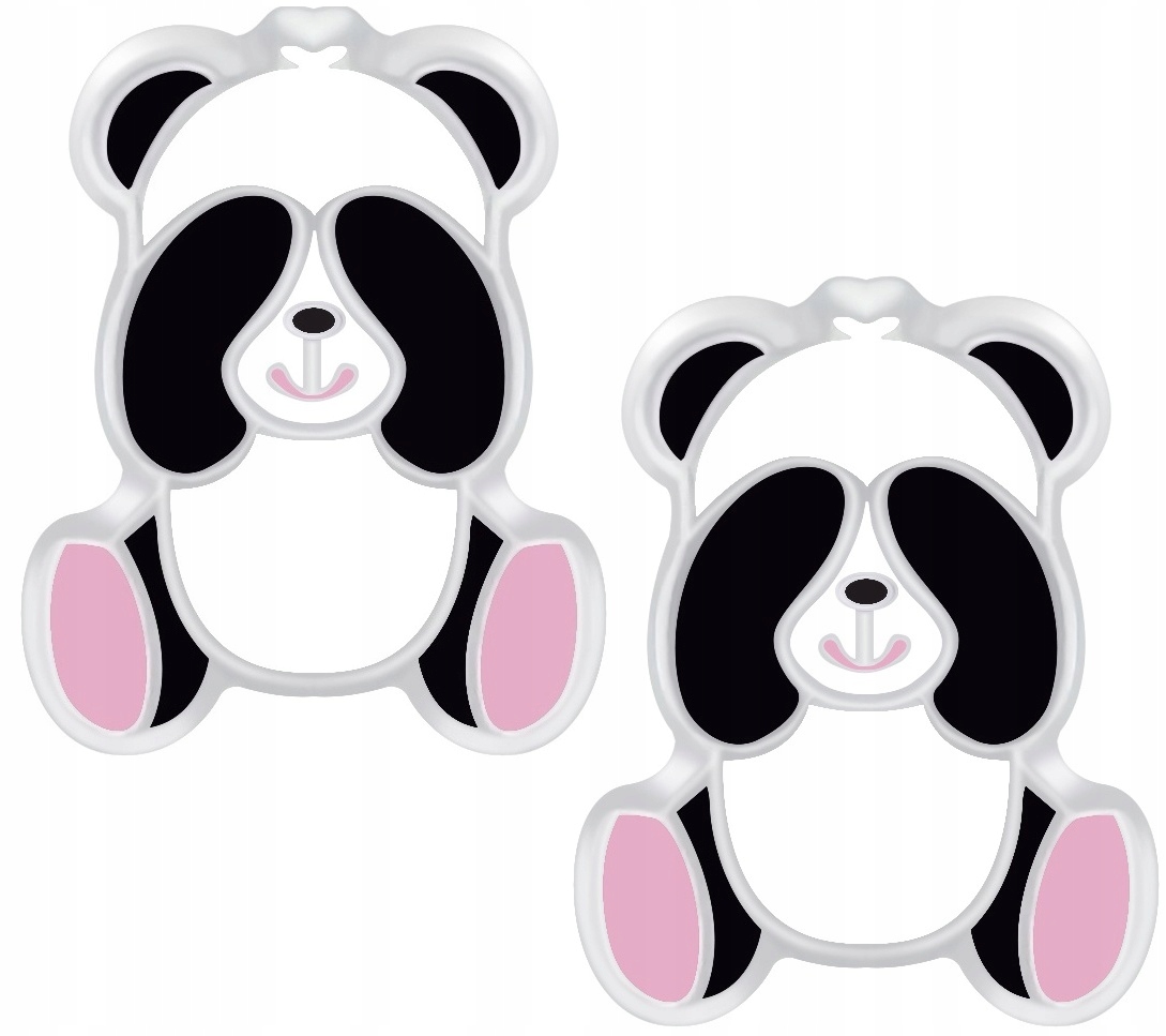 

Srebrne Kolczyki Dla Dziecka Dziewczynki Panda