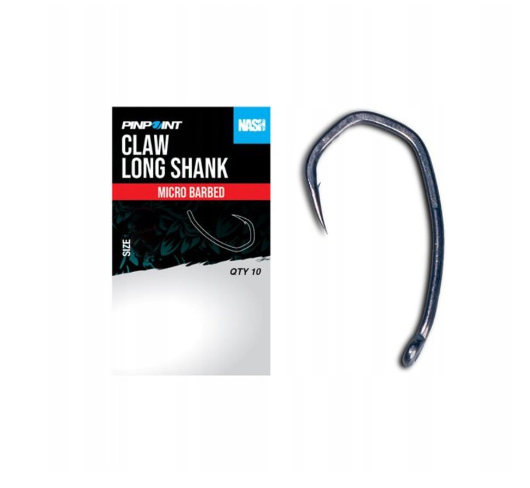 Haczyki karpiowe Nash Claw Long Shank X rozm 6 10szt