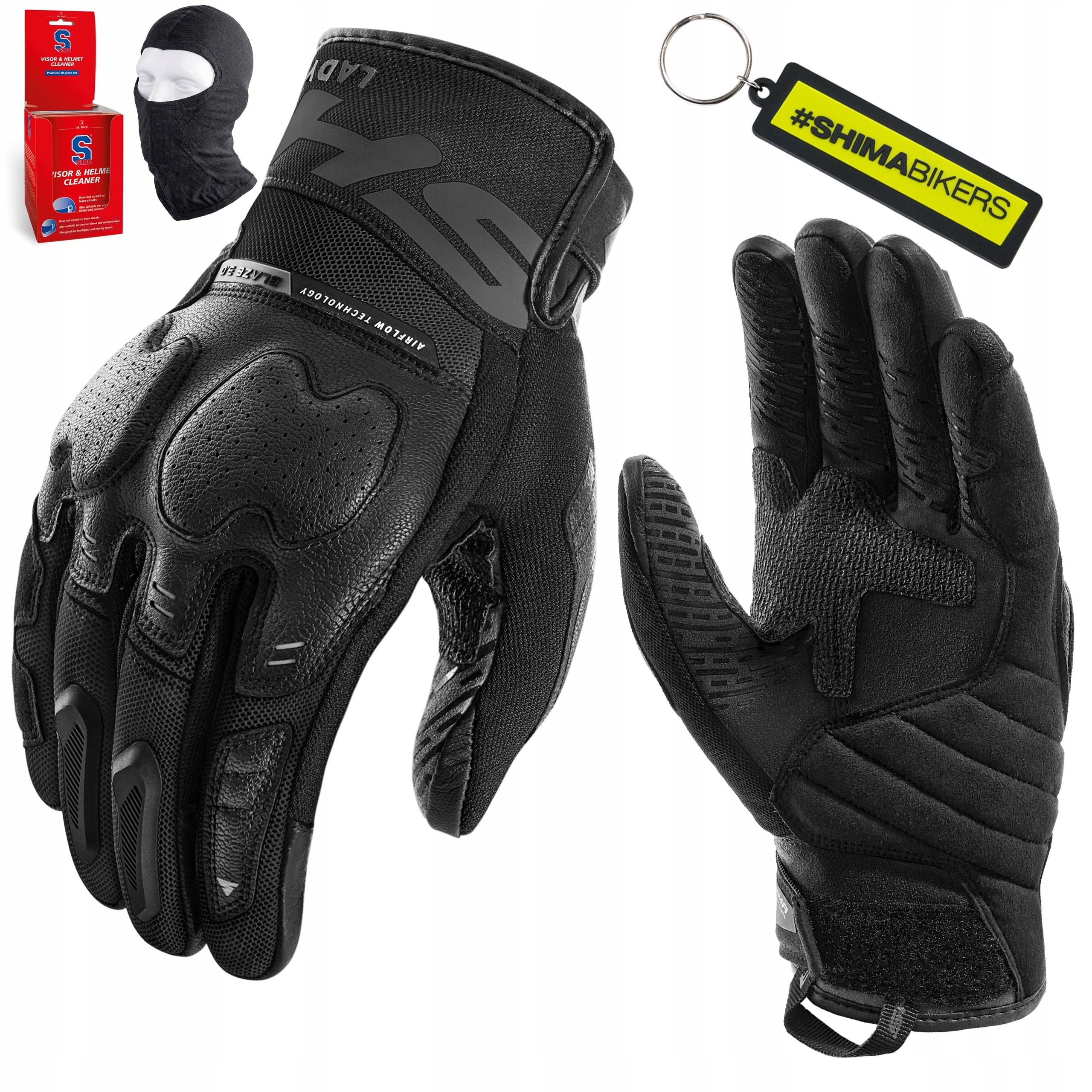 Dámske motocyklové rukavice Shima Blaze 3.0 Lady TouchTip KP1 Darčeky