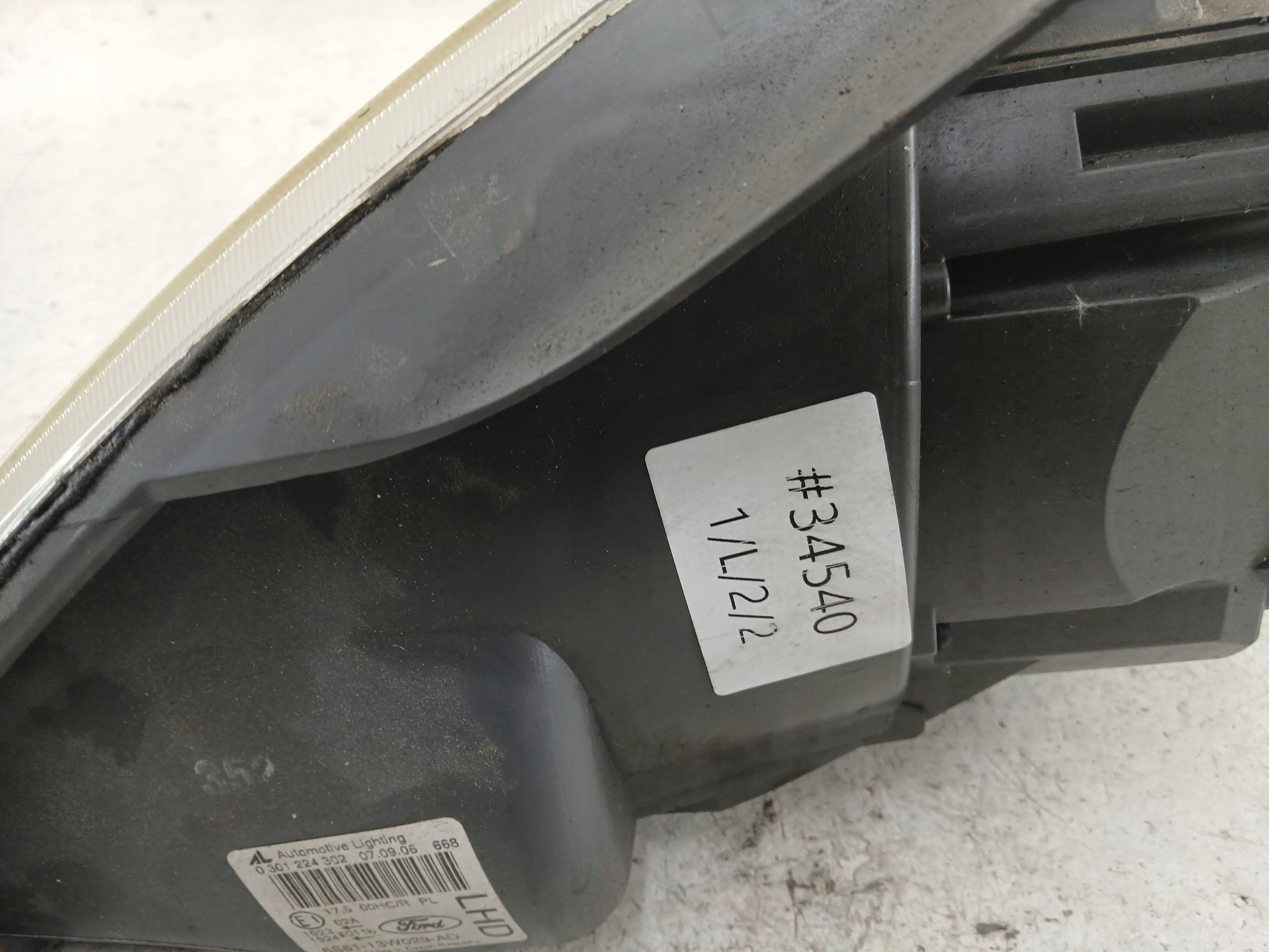 FORD FIESTA MK6 LIFT light right front