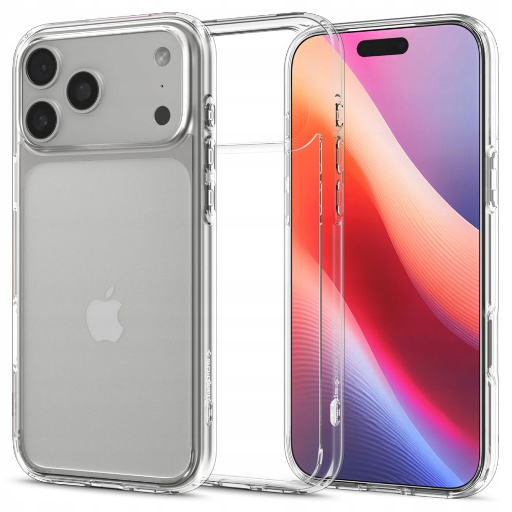 Pouzdro na zadní kryt pro iPhone 17 Pro Max Ultra Hybrid průhledné