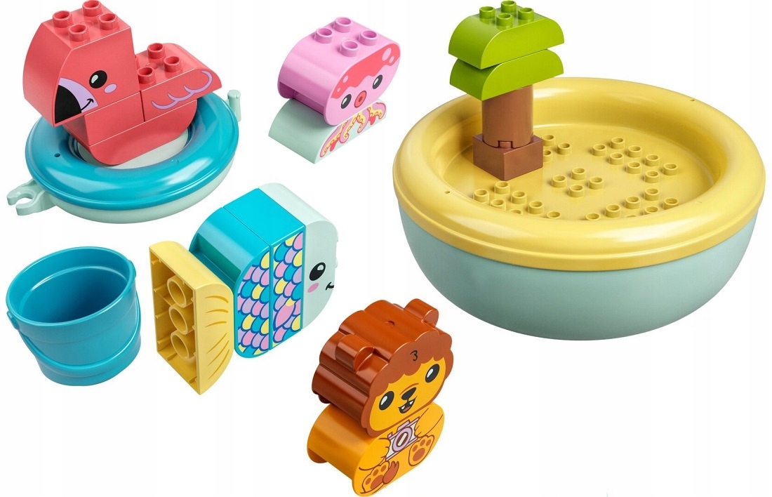 Lego Duplo Stavebnice Plovoucí Ostrov Zvířátek 10966