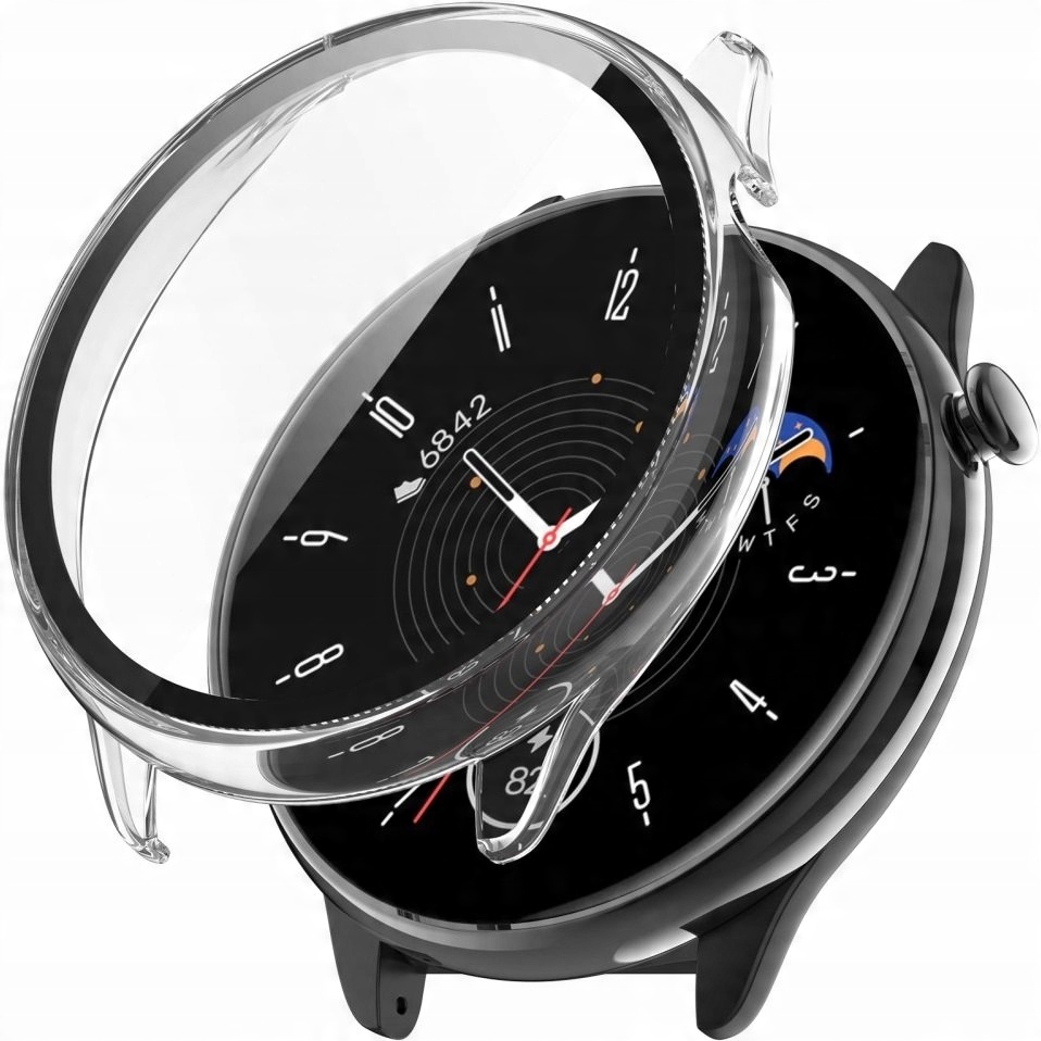 

2w1 Etui Szkło Hartowane Do Amazfit Gtr Mini