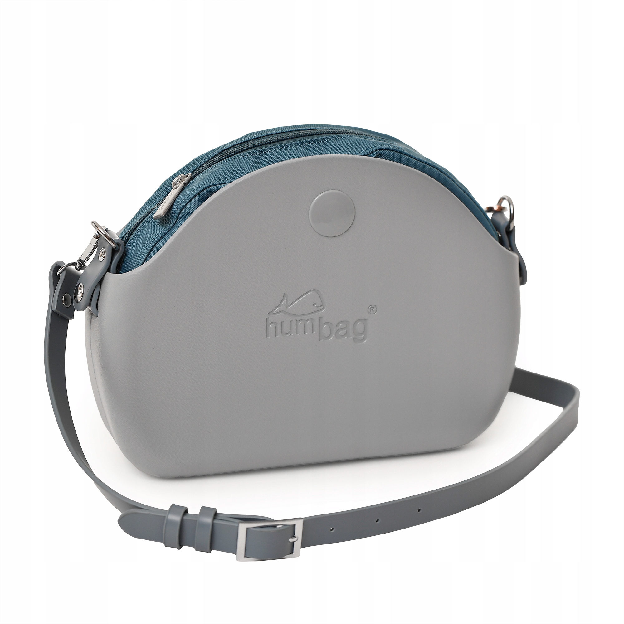 

Torebka Humbag Obag Handy Light Gray Turchese