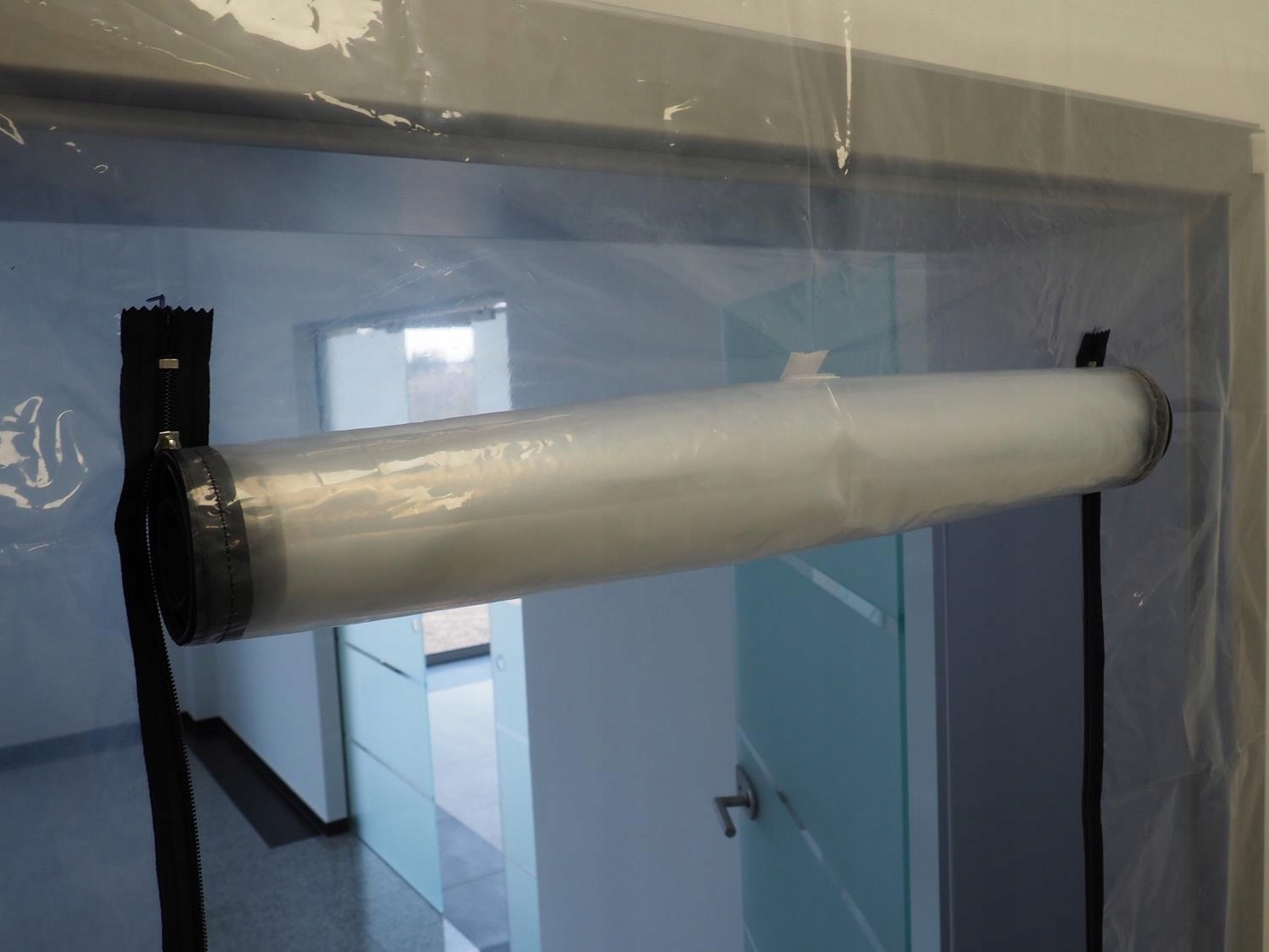 KURTYNA PRZECIWPYŁOWA DRZWI REMONTOWE 120 x 220cm Marka ToolSpace