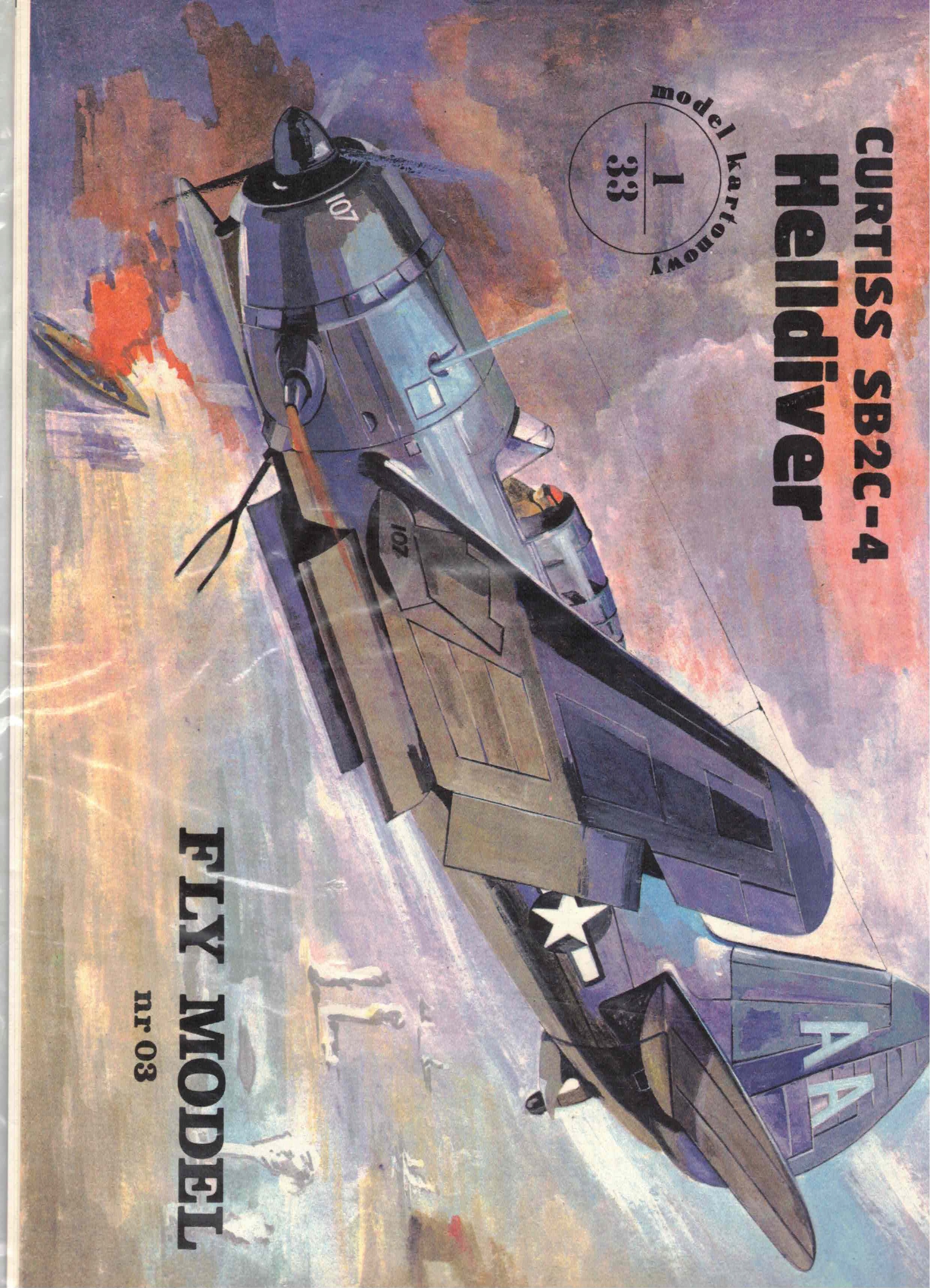 Muchá Model 03 Curtiss SB2C-4 Helldiver 1:33