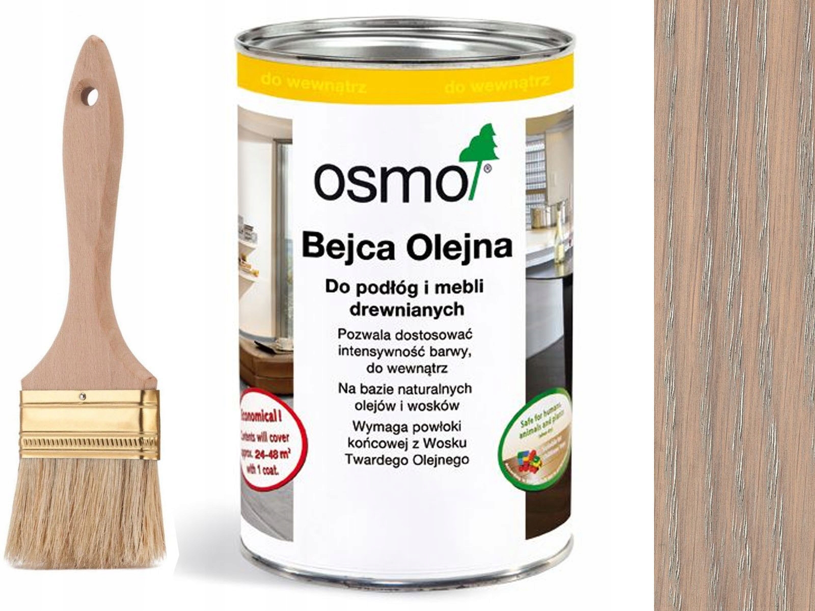 Osmo 3518 Olejové mořidlo na podlahu Světle Šedé 1L