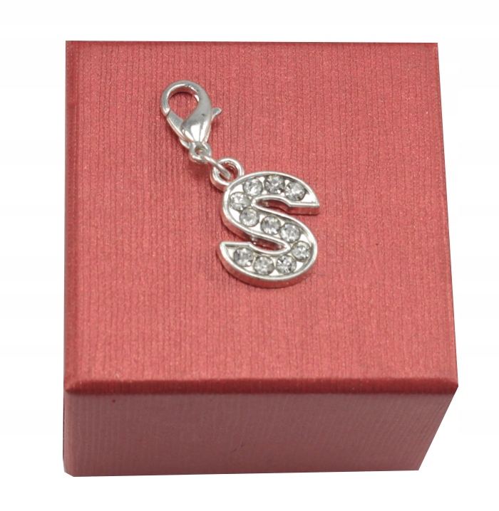 

Zawieszka Srebrna Łańcuszek Bransoletka Z Literą S