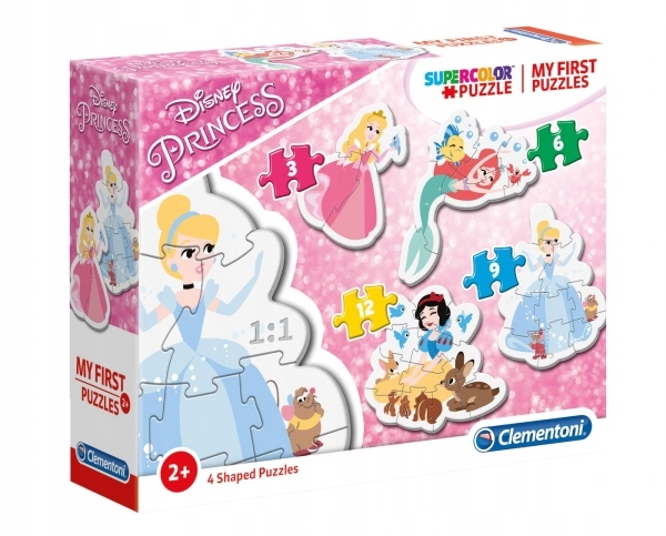 

Clementoni, puzzle My First Puzzles 4w1: Księżni