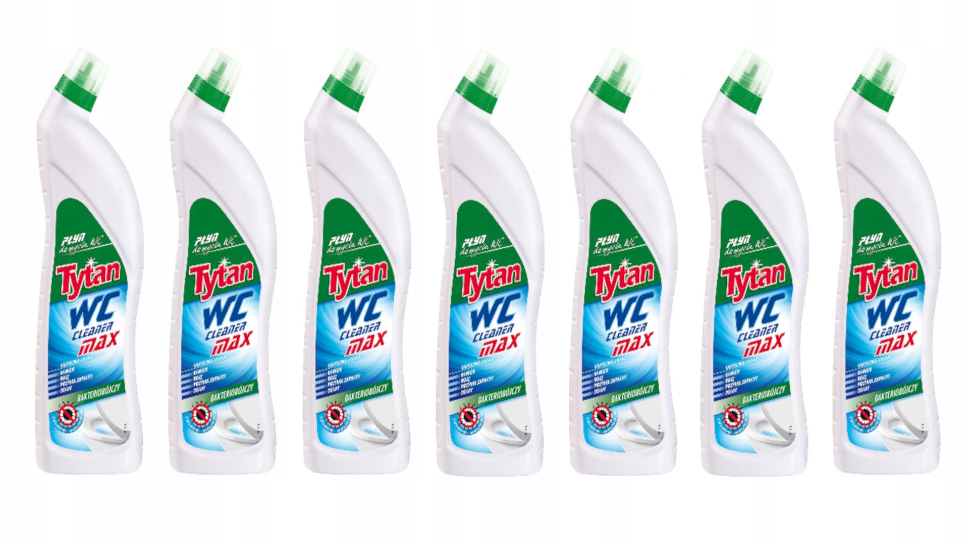 

9X Tytan Płyn Do Mycia Wc 1,2KG Zielony Leśny