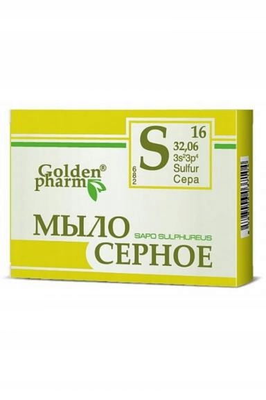 

Golden Pharm mydło w kostce siarkowe 70g