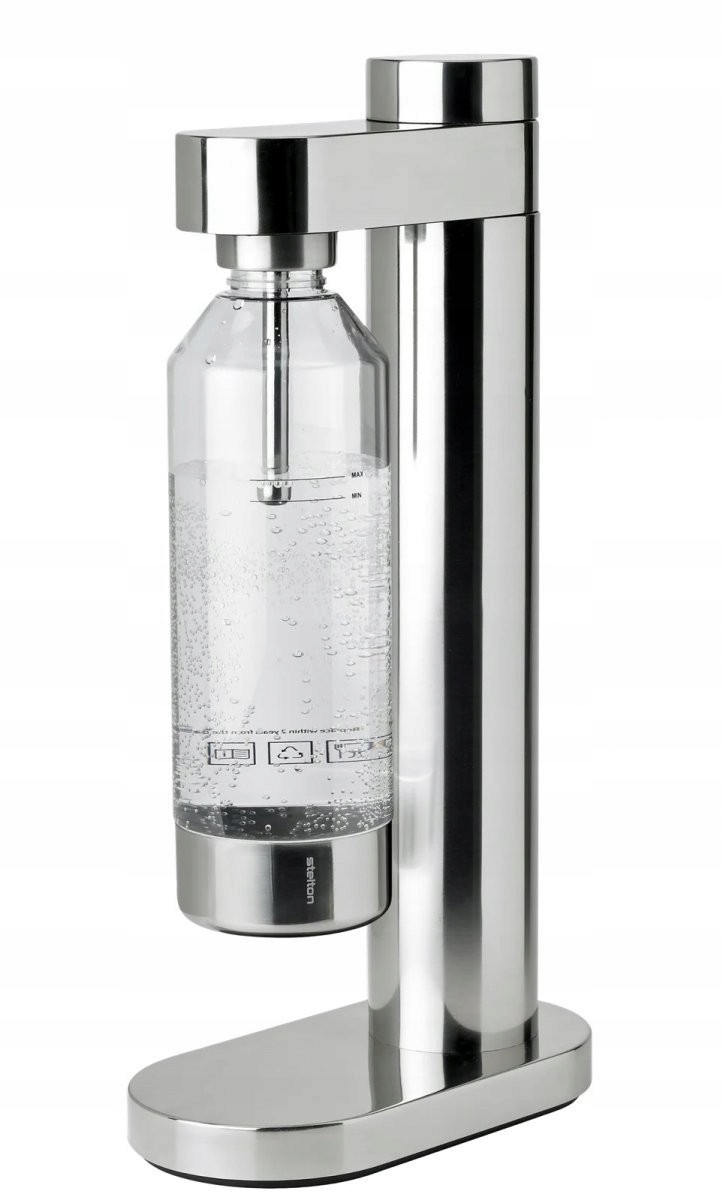 Výrobník Sody Brus, ocelový/stříbrný, Stelton