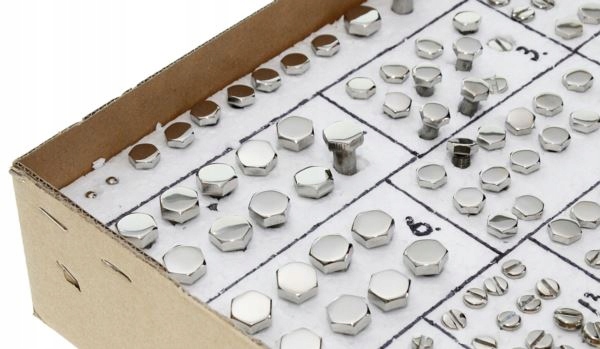 Śruby nierdzewne nadwozia polerowane Simson SR50 Producent inny