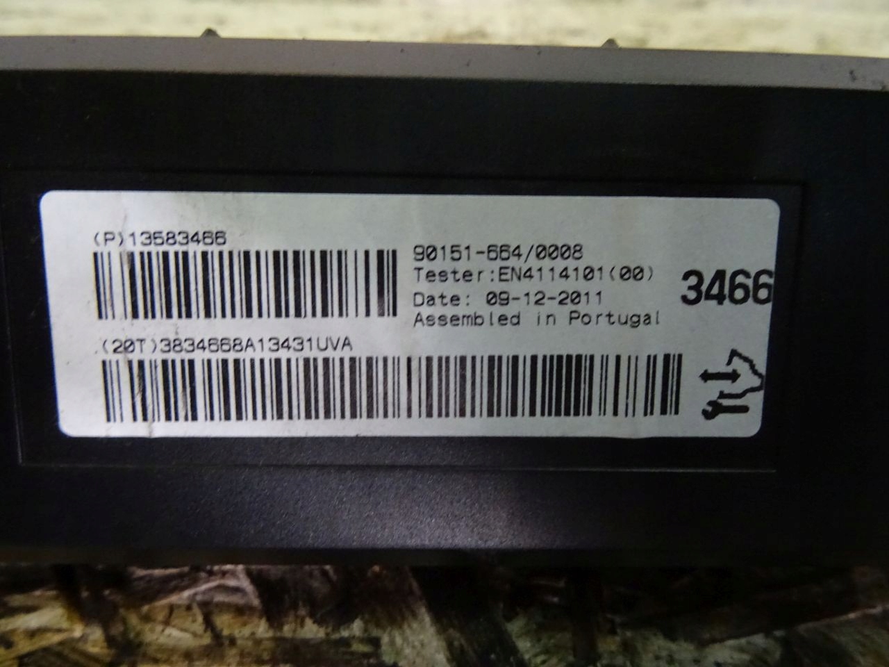 OPEL ASTRA J modul klimatizaci 13583466