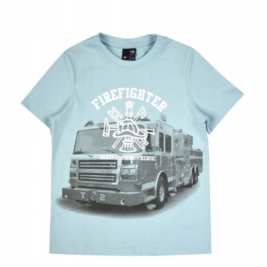 

T-shirt koszulka Straż Pożarna Wóz Strażacki r.116