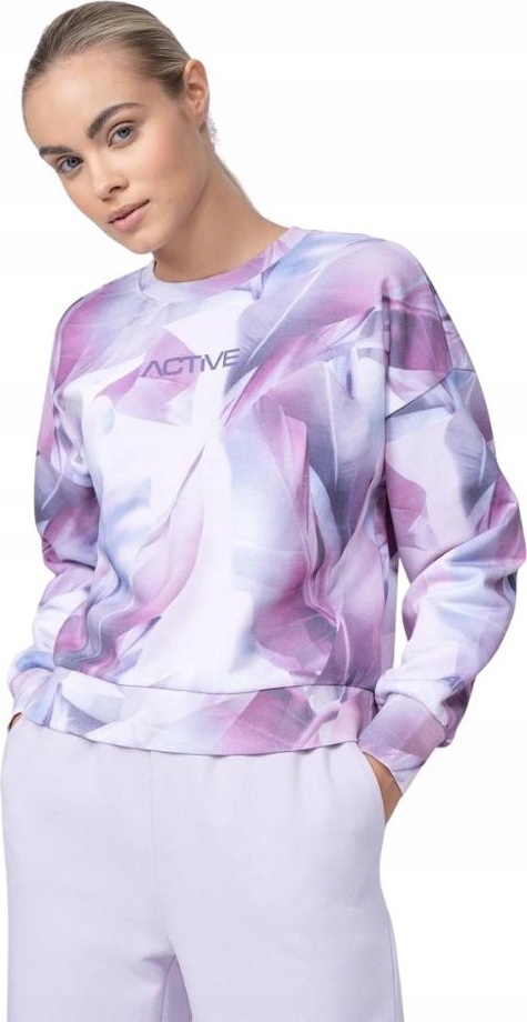 Mikina Dámská 4F Multikolor Allover H4L22 BLD023 91A vel. Xs