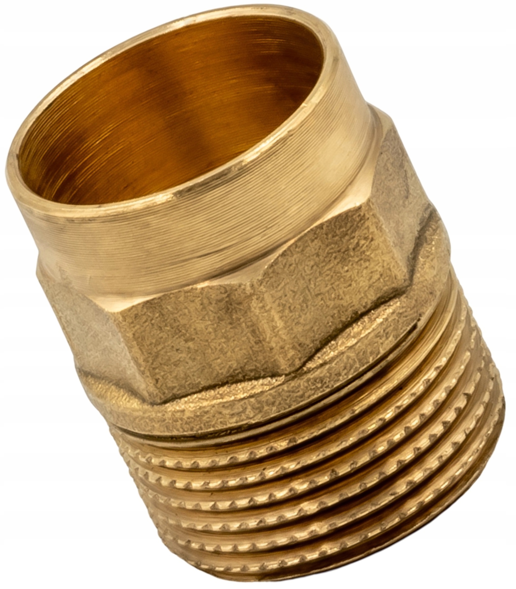 NYPEL MOSIĘŻNY ZŁĄCZKA DO LUTOWANIA CU 18x1/2" GZ MOSIĄDZ