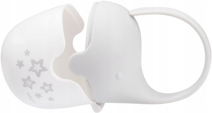 BabyOno POJEMNIK NA SMOCZEK SŁONIK szary